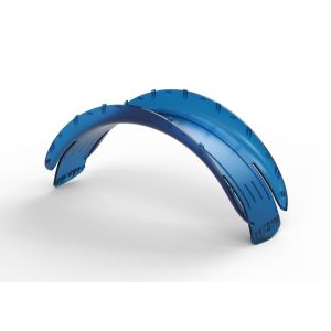 OEM / ODM ： ABS Injection Molding & POA Transparent Rear Pad (1*1) No.22729-B