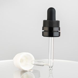 18/410 Glass Dropper Cap With Bulb And Teat Customized