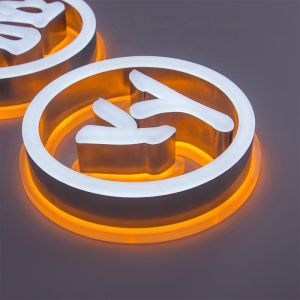 Customized Outdoor Illuminated Signs Channel Illuminated Acrylic Sign for
