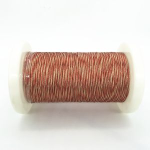 China 0.1mm Enameled Insulated Stranded Copper Wire Litz on sale
