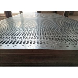China 1.0mm Thickness length 8ft Metal Perforated Sheet For Fabrication on sale