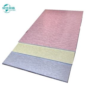 China Gloss Surface Treatment Aluminum Composite Panel Wall Cladding on sale