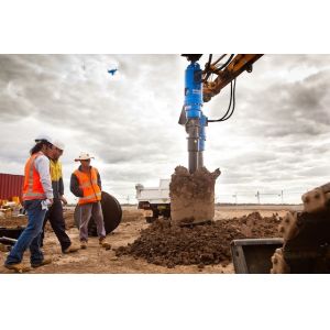 Hydraulic Earth Auger Drill Excavator Auger Attachment Supplier for Piling Soil