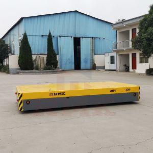 Cheap 20T Electric Concrete Mould Industrial Material Handing Trackless Transfer Trolley for sale