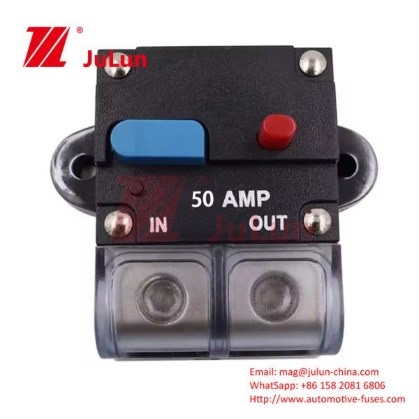 Quality Good Quality Car Audio Modification 120A 48VDC Can Double Circuit Breaker High Current Overload Protector 100A Can Resto wholesale