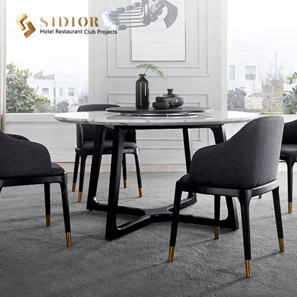 Restaurant Dinning Desk, Buffet Dinning Table, Canteen Dinning Desk, Hotel Table Desk, Man Made Marble Top