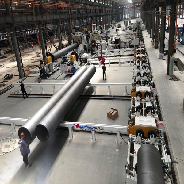 Quality Fully Automated Polyurethane Foam Insulated Pipe Production Line With Polyethylene Wrapping wholesale