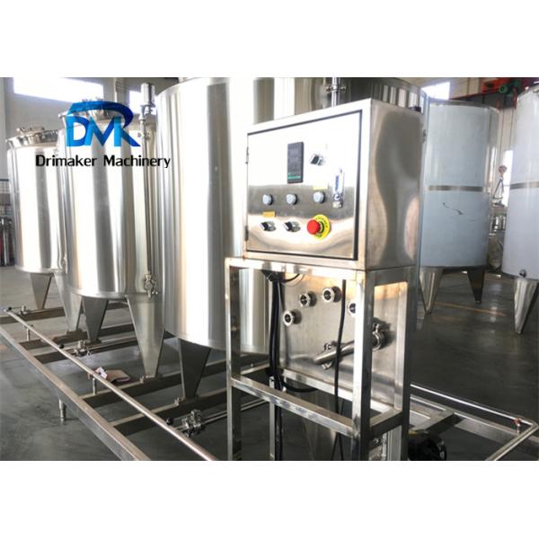 Cip Clean In Place Equipment Beverage Plant Use 1000l-3000l Volume