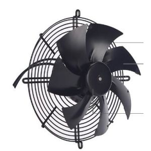 Explosion Proof EC Tube Axial Exhaust Fan With Brushless DC External Rotor Motor