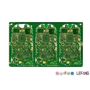 Immersion Gold FR4 PCB Board Four Layers Green Solder Mask For Automotive