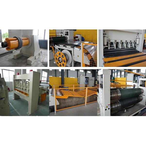 High Speed Metal Slitting Line / CR GI SS Steel Sheet Slitting Machine
