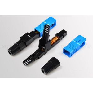Cheap Fast Connector Fiber Optic SC / UPC Tensile Strength &gt; 20N Fiber Mode Single for sale