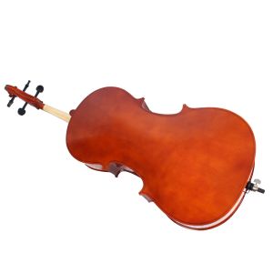 Antique Color Plywood Cello (N-C09)Advanced Handmade Natural Flame Maple Cello