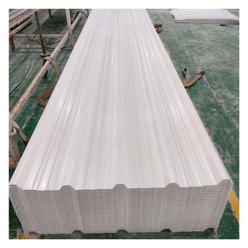 Fast installation synthetic resin tiles white UPVC roofing sheets manufacturers