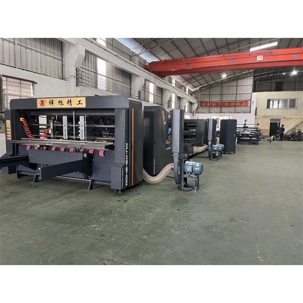 Quality Automatic Carton Folder Gluer Stitcher Machine With Double Stitching wholesale