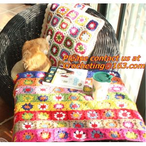 Handmade Crochet Blankets Towel Blanket Crochet Blanket American Style Plaid