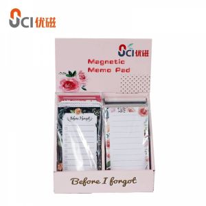 Reusable Fridge Magnetic Memo Pad With Pen Custom Design ISO