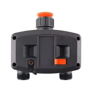 2 Way LCD Display Home Garden Irrigation Rainfall Timer Automatic Controller