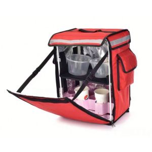 Portable Durable Food Grade Insulated Thermal Cooler Delivery Bag with 420D/PVC