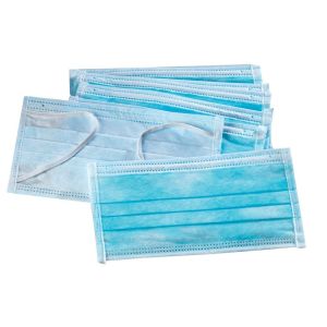 Cheap Middle Melt Blown Fabric Surgical Medical Mask Breathable Hygiene Environments for sale