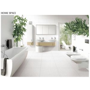 ISO13006 Antibacterial Full Body Porcelain Tiles 600x600mm White