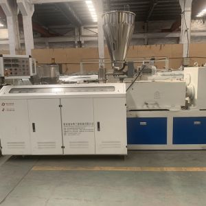 110kg/H  Hot Cutting Plastic Pvc Pelletizer  Filled With CaCO3