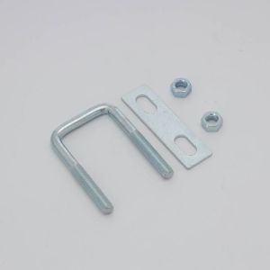 M12 U-shaped Square Clamp Right Angle U-shaped Bolt Square Tube Clamp