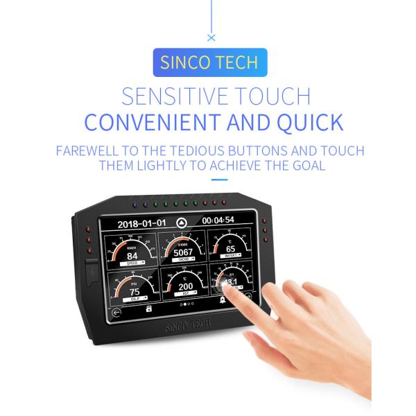 Quality DO909 Digital Car Water Temp Gauge 12000rpm With Acceleration Display wholesale