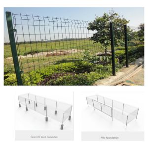 Steel Safety Wire Fence Panels Customized Solution Effective Prevent Man Made