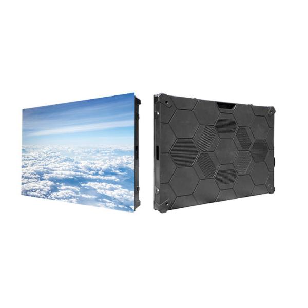 Wall Mounted and No Wires Behind Indoor LED Video Wall with Inside Cable