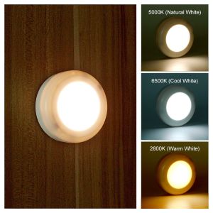 Modern 61x26mm 0.5w Remote Control Under Cabinet Light