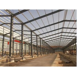 Steel Frame Workshop Buildings Multi Span Steel Frame Construction