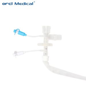 Transparent Silicone Handle Suction Catheter Tube For Effective Suction