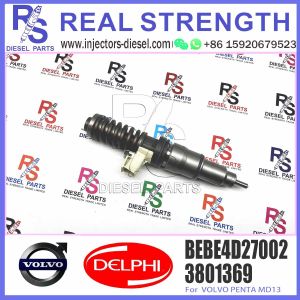 Diesel Fuel Injector 3801369 4 Pins Common Rail Fuel Injection Nozzle BEBE4D1800