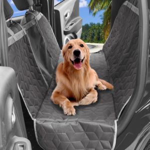 Cheap PP 147cm Dog Backseat Car Cover Waterproof Convertible Back Seat for sale