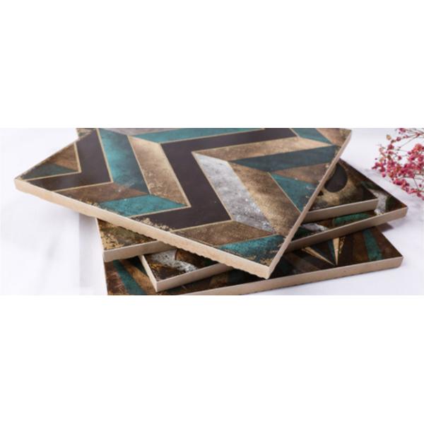 AAA Grade Light Brown Ceramic Floor Tile 200x200mm