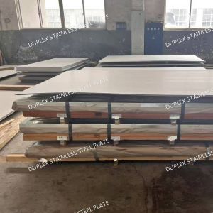 China UNS S32205 / S31803 Duplex Stainless Steel Plate Sheet Thickness 1.0 - 80.0mm Custom Cutting on sale