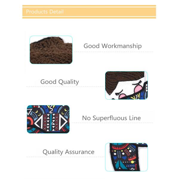 Japanese Style Chenille Embroidery Patches , Kimono Girl Retro Patches For Clothing