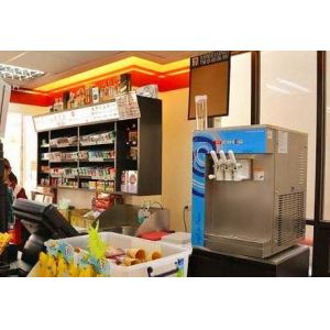Table top soft ice cream machine/Frozen Yogurt Machine/Pre cooling,soft serve
