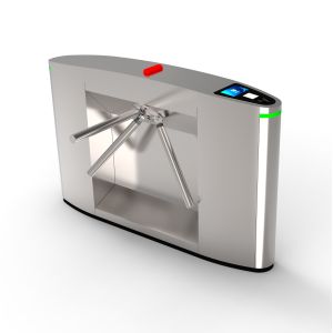 Security Tripod Turnstile Gate Efficient RFID Card Reader For Smooth Entry