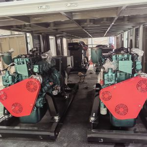 1mw-2000kw GAS to Diesel Generator 2.5 Mw with Russian Language Control System