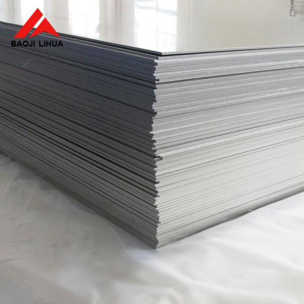 Quality Gr2 Gr5 Flat Titanium Sheet 1000mm 2000mm Pickling Sand Blasting Surface wholesale