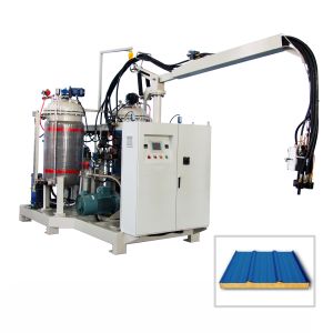 Rigid Roof Panels Sandwich Polyurethane Injection Machine