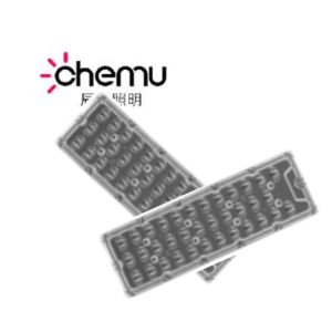 China 274x92mm 5050 LED Street Light Lens 70W Optical Grade PC Material on sale