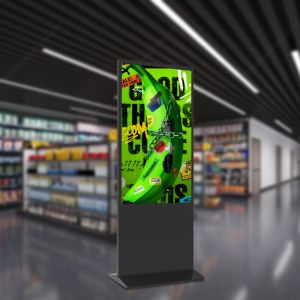 32 43 50 55 65'' Floor Standing Touch Screen Kiosk Android LED Advertising