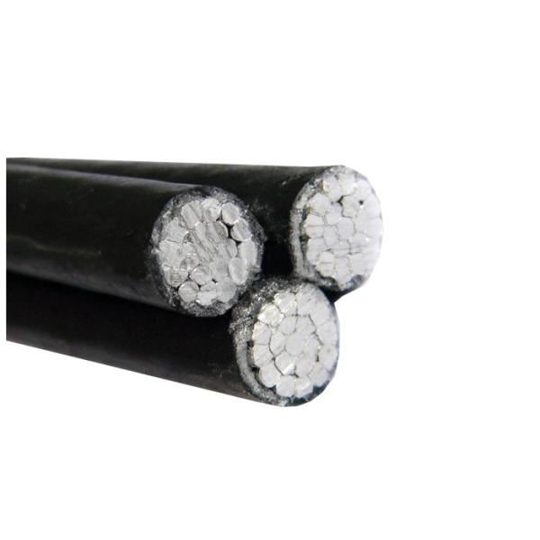 Al Conductor LDPE / HDPE / XLPE Insulated Cable 1kv Low Voltage Service Drop