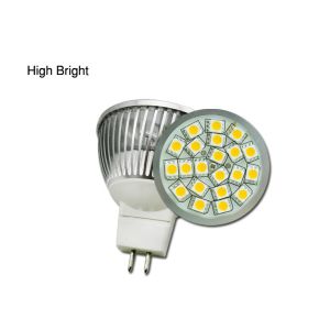 SMD 5050 MR16 LED Bulb Cool White 5000K Wiht Waterproof