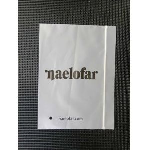 Sustainable Eco-Friendly Degradable Bone Zipper Pouch For Small Items