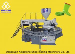 China PVC Short Boot Shoe Factory Production Line , Rotary Injection Molding Machine  on sale