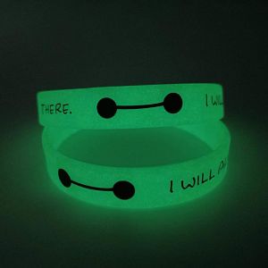 China Factory Custom Pattern Silicone Bracelet Party Festival Activity Event Gift noctilucent Night Glow Silicone Wristbands on sale